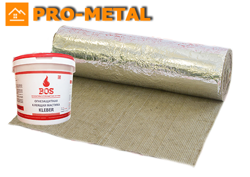PRO-METAL - огнезащитный материал для металлоконструкций.